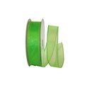 Reliant Ribbon Sheer Lovely Value Wired Edge Ribbon Lime 1.5 in. x 50 yards 99908W-204-09K